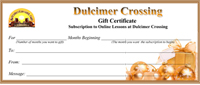 Gift Certificate Gift Certificate